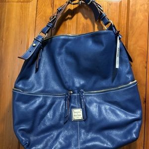 NWT Royal Blue Dooney and Bourke Shoulder Bag